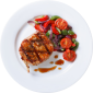 Salmon Beef Stack