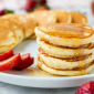 2 Pancakes Stacked