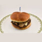 Mushroom swiss burger