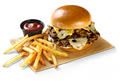 burger and sandwich