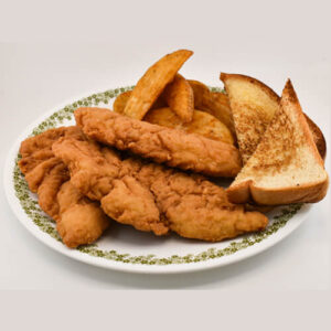 River Side and Potato Wedges